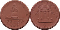 PORZELLAN MEDAILLE EHRET DIE TOTEN 1914-1918 -