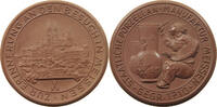 MEISSEN MEDAILLE 225 Jahre Manufaktur, 1935 Zur Erinnerung a.d. Besuch -