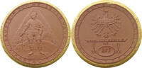 MEISSEN MEDAILLE Baustein zum Meissnerhaus Vikartal. Tirol, Alpenverein Sektion Meissen -