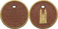 MEISSEN MEDAILLE MARINE GAUTAG SACHSEN -