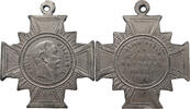 KAISERREICH KREUZ WILHELM II. ERRINERUNG A.D. KAISER MANNÖVER PARADE 1891 -