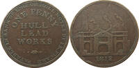 GREAT BRITAIN PENNY GEORGE III. 1760-1820 HULL LEAD WORKS -