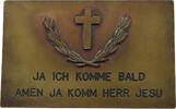 WEIMARER REPUBLIK MEDAILLE ZUM ANDENKEN AN DIE BIBELSTUNDEN -
