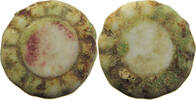 SIAM THAILAND TOKEN Siamese Gambling token Porzellan, PORCELAIN -
