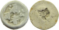 SIAM THAILAND TOKEN Siamese Gambling token Porzellan, PORCELAIN -