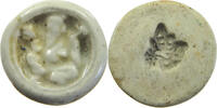 SIAM THAILAND TOKEN Siamese Gambling token Porzellan, PORCELAIN -