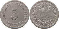 KAISERREICH 5 PFENNIG -
