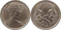 AUSTRALIA Elizabeth II. (1952-2022) 5 CENTS 1966 VZ-