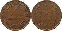 WEIMARER REPUBLIK 4 PFENNIG -