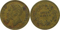 ITALY JETON SPIELMARKE VITTORIO EMANUELE II. (1861-1878) -