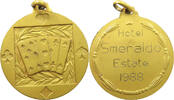 ITALY MEDAL HOTEL SMERALDO ESTATE / CARDS -