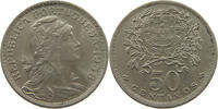 PORTUGAL 50 CENTAVOS RARE -