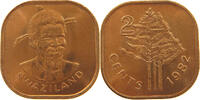 SWAZILAND 2 CENTS -
