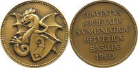 SCHWEIZ MEDAILLE 1960 HUGUENIN CONVENTVS SOCIETATIS NVMISMATICA HELVETIC... 25.76 &pound;  +  8.58 &pound; shipping