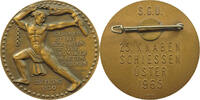 SCHWEIZ MEDAILLE 1965 25 KNABEN SCHIESSEN USTER BRONZE VZ 25.76 &pound;  +  8.58 &pound; shipping