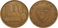 SCHWEIZ MEDAILLE 1967 SCHWAMENDINGEN HUGUENIN BRONZE VZ 6.87 &pound;  +  8.58 &pound; shipping