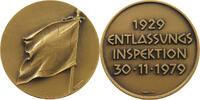 SCHWEIZ MEDAILLE 1979 ENTLASSUNGS INSPEKTION 1929 BRONZE VZ 8.59 &pound;  +  8.58 &pound; shipping
