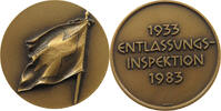 SCHWEIZ MEDAILLE 1983 ENTLASSUNGS INSPEKTION 1983 BRONZE VZ 8.59 &pound;  +  8.58 &pound; shipping