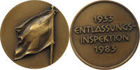 SCHWEIZ MEDAILLE 1983 ENTLASSUNGS INSPEKTION 1983 BRONZE VZ 8.59 &pound;  +  8.58 &pound; shipping