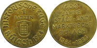 SCHWEIZ MEDAILLE 1984 BATZEN B&Uuml;LACH VZ 12.88 &pound;  +  8.58 &pound; shipping