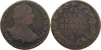 HAUS HABSBURG 2 LIARDS MARIA THERESIA (1740-1780) -
