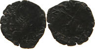 PAPAL STATES QUATTRINO POPE / KEYS -