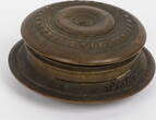 Deutschland Wachssiegel in Holzdose 1694 Johann Wilhelm Pistorius / Sartorius VF