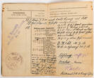Kaiserreich, Preussen Militärpaß 1913 Militärpass eines Gefreiten aus Neuwied mit einigen Eintragungen gebraucht