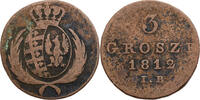 Herzogtum Warschau 3 Grosze Friedrich August I. (1807-1815) -