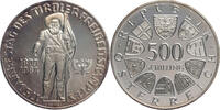 Österreich 500 Schilling 175. Jahrestag des Tiroler Freiheitskampfes -