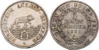 Anhalt-Bernburg 1/6 Taler Alexander Karl (1834-1863) - Kursmünze (1861-1862) -