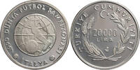 Türkei 20000 Lira Soccer World Cup 1990 in Italy -