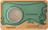 Belgien 2 Euro Jugendstil -