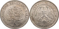 Weimarer Republik 5 Reichsmark Eichbaum -