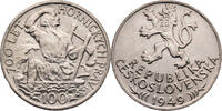 Tschechoslowakei 100 Korun 1949 Auf 700 Jahre Bergbau vz 13.00 £  +  13.00 £ shipping
