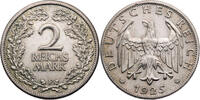 2 Reichsmark 1925 F Weimarer Republik Kursmünze ss-vz