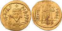 Byzanz Solidus 607-609 Phocas, Büste / Victoria mit Chrismon-Szepter und... 606.87 £  +  21.67 £ shipping