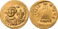 Byzanz Solidus 616-625 Heraclius mit Heraclius Constantinus, Büsten / St... 650.21 £  +  21.67 £ shipping