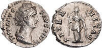 Römische Kaiserzeit Denar nach 141 n. Chr. Diva Faustina I., Büste / AET... 104.03 £  +  13.00 £ shipping