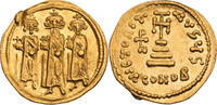Byzanz Solidus 638/39-641 Heraclius, Heraclius Constantinus & Heracleona... 689.23 £  +  21.67 £ shipping