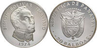 Panama 20 Balboas Simon Bolivar -