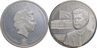 Samoa 5 Tala Elizabeth II. (1952-2022) - 100. Geburtstag von John F. Kennedy -