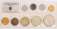 &Ouml;sterreich 91,67 Schilling 1970 Kursm&uuml;nzensatz (KMS) Proof in Folie 67.71 &pound;  +  12.70 &pound; shipping