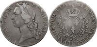 Frankreich Écu aux rameaux d'olivier Louis XV. (1715–1774), selten! -