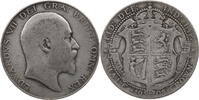 Großbritannien ½ Crown Edward VII. (1901-1910) -