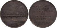 Lüttich Medaille Auf die Einweihung der Brücke -