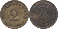 Drittes Reich 2 Reichspfennig Kursmünze (1936-1940) -