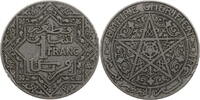 Marokko, Riff Cherifen 1 Franc Mulai Yusuf / Yusuf ben Hassan (1913-1927) -