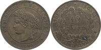 Frankreich, 3. Republik 10 Centimes Kursmünze (1870-1940) -
