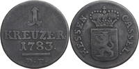 Hessen-Kassel 1 Kreuzer 1783 DF Friedrich II. (1760-1785) ss- 13.02 £ Tax included +  8.68 £ shipping